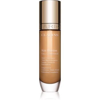 Clarins Skin Illusion Hydrating Foundation fond de ten cu acoperire ridicată - imagine 2